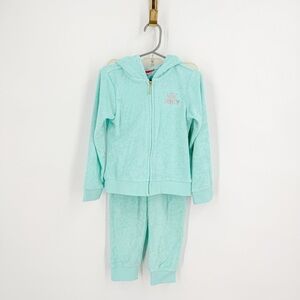 Juicy Couture Kids Matching Set in Light Green